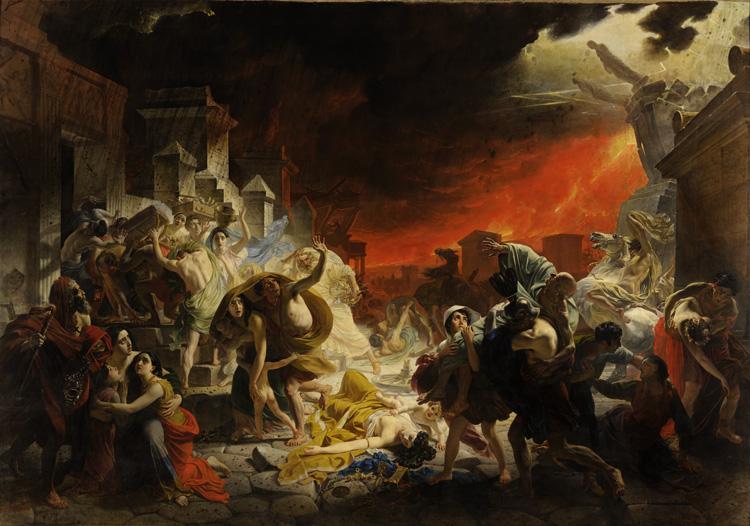 Karl Pavlovic Brullow The Last Day of Pompeii (mk22) oil painting image